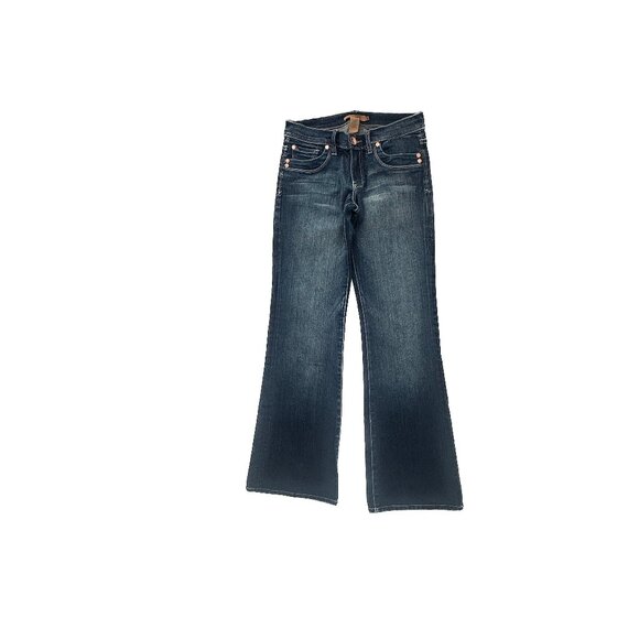 Arden B Bootcut Women's size 25 Dark Wash Blue Denim Jeans - Picture 1 of 4